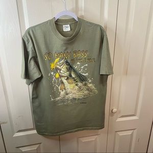 So Many Bass So Little Time T-shirt